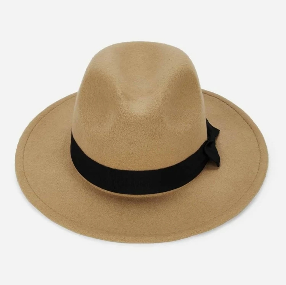 Tan Fedora Hat